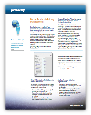 pVelocity Product Management PDF